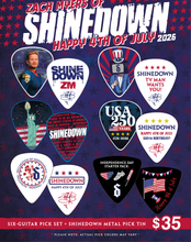 Load image into Gallery viewer, 2026 ZACH MYERS JULY 4TH AMERICA 250 PICK SET!
